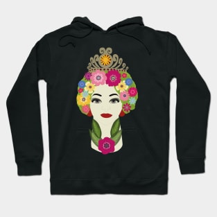 SICILIAN HEAD FLOWERS Hoodie